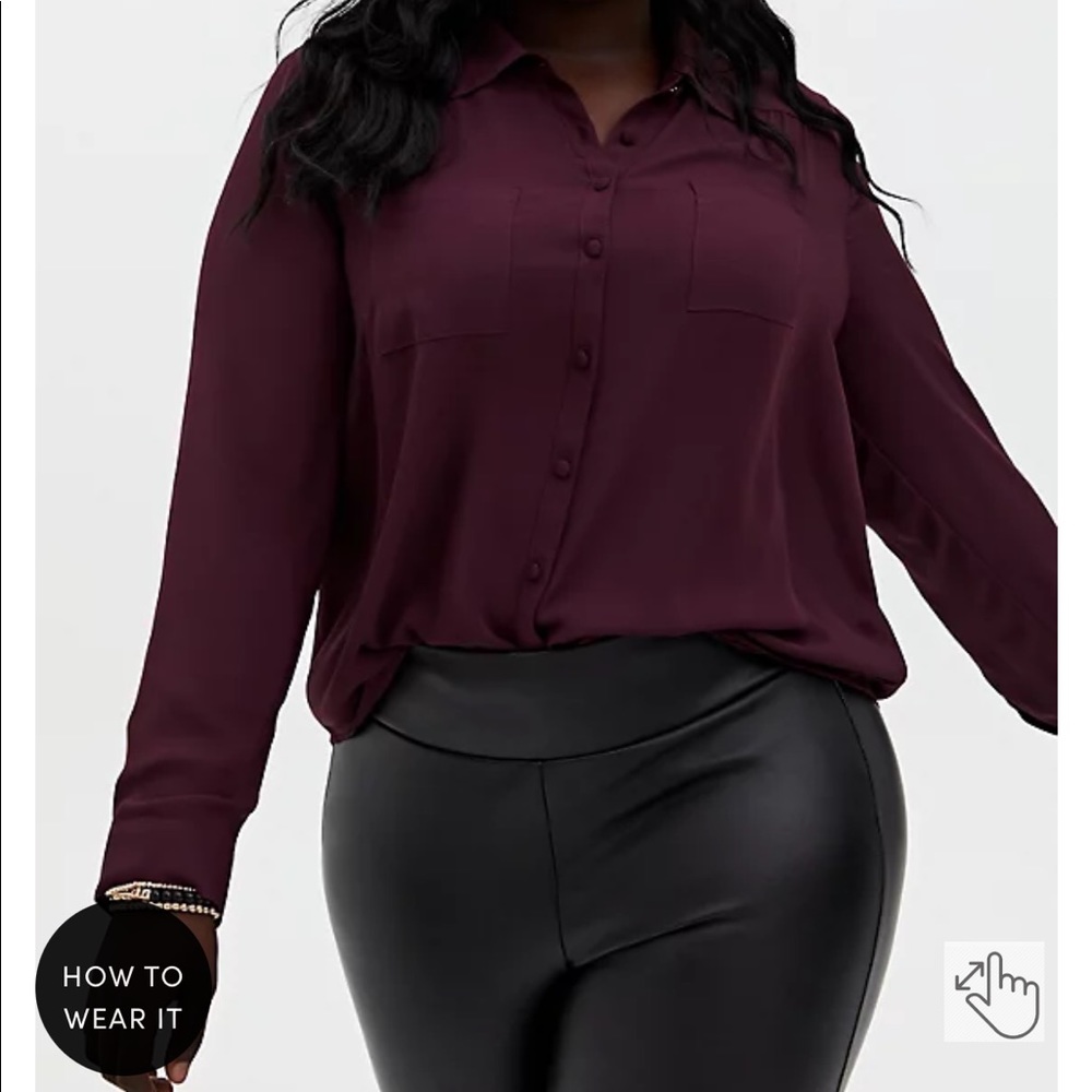 BNIB Torrid Blouse with tags 1x